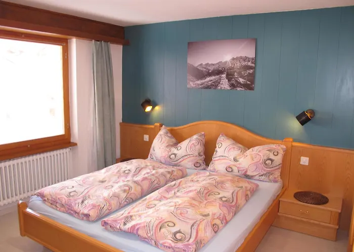 Appartementhaus Venetz Saas107 Ruhige Lage Direkt An Skibushaltestelle 萨斯费