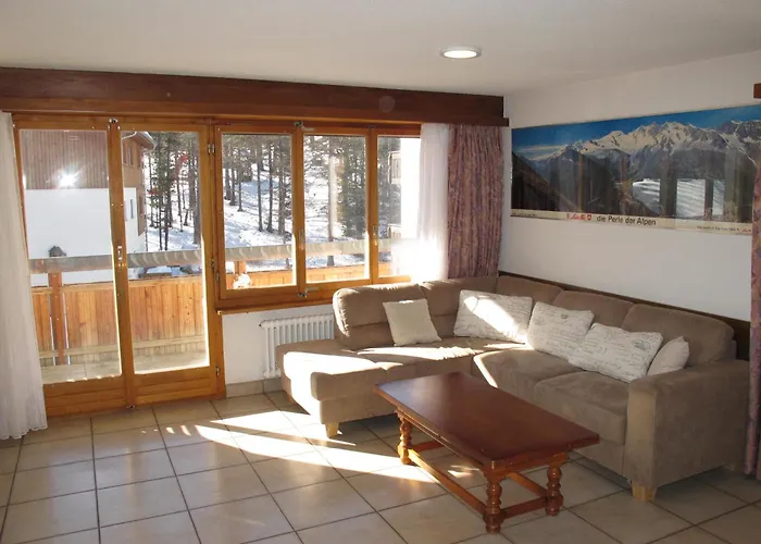 公寓 Appartementhaus Venetz Saas107 Ruhige Lage Direkt An Skibushaltestelle