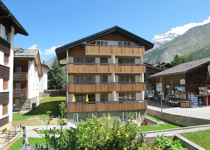 Appartementhaus Venetz Saas107 Ruhige Lage Direkt An Skibushaltestelle 公寓