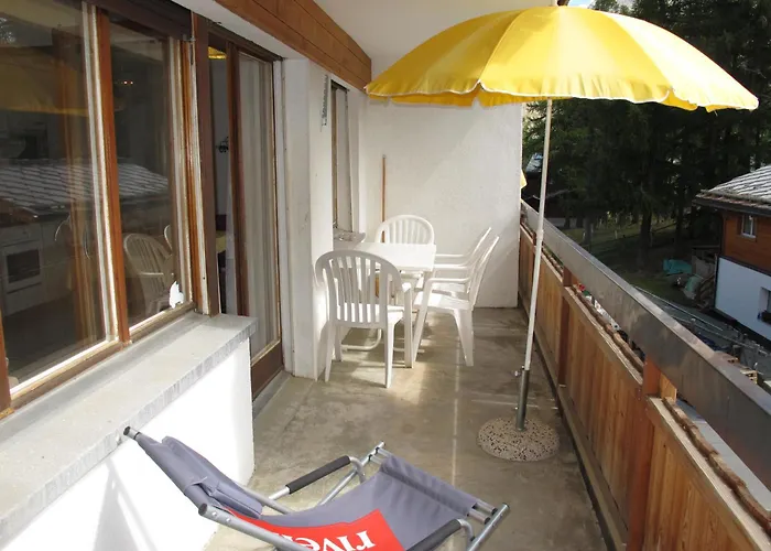 公寓 Appartementhaus Venetz Saas107 Ruhige Lage Direkt An Skibushaltestelle 萨斯费